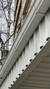 Installation of rain gutters